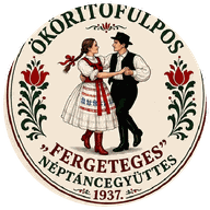 A Fergeteges Néptáncegyüttes címere